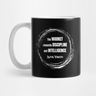 Trading Psychology Quote: Saying for Successful Investors Mug